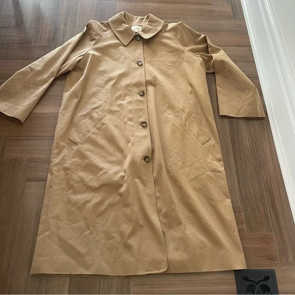 Sézane Clyde Coat Camel - Picture 3 of 5